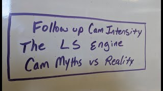 LS Cams Myths vs Reality [upl. by Ttehr]