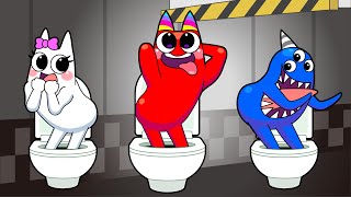 skibidi toilet Garten of Banban  Game Animation [upl. by Eessac]