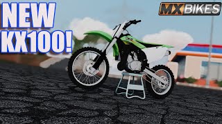 THIS NEW KX100 HAS INSANE AMOUNTS OF POWER IN MXBIKES [upl. by Monroy]