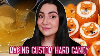 I Made Custom Hard Candy From Scratch [upl. by Ahsinom]