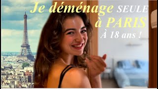 JE DÉMÉNAGE SEULE À PARIS À 18 ANS [upl. by Haddad]