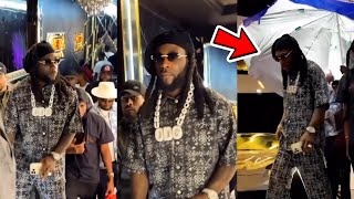 Burna Boy React to Wizkid and Davido Beef as He Mock Machala [upl. by Sedecram526]