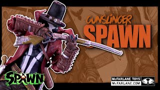 McFarlane Toys Spawns Universe Gunslinger Spawn Figure TheReviewSpot [upl. by Aleiram]