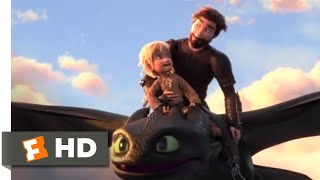 How to Train Your Dragon 3 2019  Toothless Returns Scene 1010  Movieclips [upl. by Helbona823]