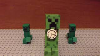 Creeper rap ending BLego Minecraft Stop motion elementanimation [upl. by Griseldis303]