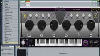 Sonivox Wobble Sound Tutorial No 1 [upl. by Aihsemek673]