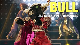 The Masked Singer Bull All Clues Performances amp Reveal [upl. by Cahra]