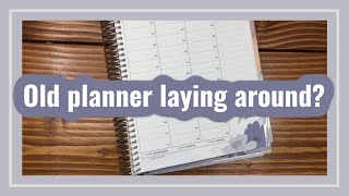 Lets redate an old planner and make it new again Simple techniques for transformation [upl. by Noleta]