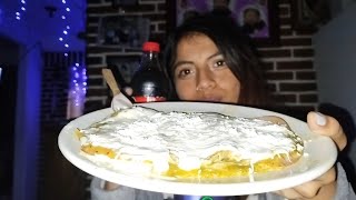 ASMR CENANDO ENCHILADAS VERDESSTORY TIME🙈 [upl. by Martsen470]