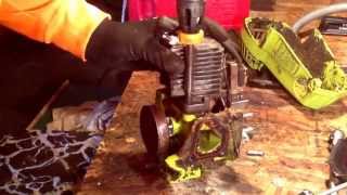 How to diagnose scored Piston and rings on a chainsaw [upl. by Yaeger756]