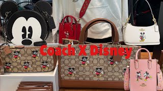 COACH OUTLET 😍DISNEY X COACH 2023 COLLECTION coachoutlet [upl. by Ajnin]