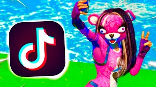 SOMOS TIKTOKERS EN FORTNITE 🤩 [upl. by Irrok]