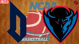 Duquesne vs DePaul College Basketball Live Game Cast amp Chat [upl. by Doria665]