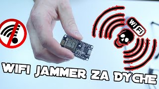 Jak zrobić wifi jammer za 10zł i zostać najgorszym sąsiadem  NodeMCU DIY Mega efekt [upl. by Lleoj]