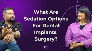 What are sedation options for dental implants surgery [upl. by Portwin]