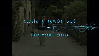 Elegía a Ramón Sijé  Joan Manuel Serrat Subtitulada inglésespañol [upl. by Kind]