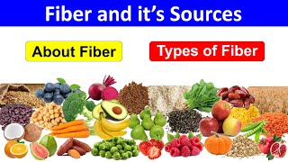 What is Fiber  Best Sources of Fiber  Soluble Fiber and Insoluble Fiber  Dietary Fiber [upl. by Livvy]