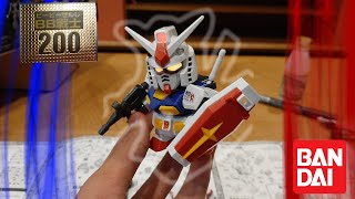 SD BB G generation0 RX782 GUNDAM speed build [upl. by Llered]