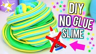 DIY Fluffy Slime WITHOUT GLUE How To Make The BEST SLIME with NO GLUE [upl. by Attehcram582]