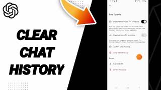 How To Clear Chat History On ChatGPT App [upl. by Donalt]