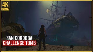 Shadow of the Tomb Raider  San Cordoba Challenge Tomb Walkthrough 4K 60fps [upl. by Marcelline979]