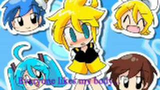 quotGive Me Back My Pantsquot Len Kagamine [upl. by Yltsew917]