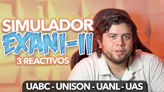 Guía EXANIII 2022⚡️  Simulador de Pensamiento Matemático  UABC  UANL  UNISON [upl. by Ynetsed]