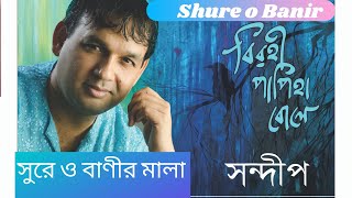 SHURE O BANIR MALA DIYE NAZRUL SONG  SANDEEP CHATTERJEE ALBUM BIROHI PAPIA BOLE [upl. by Arlan]