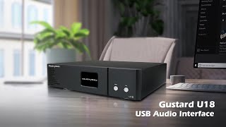 Gustard U18 DDC USB Audio Interface Unboxing [upl. by Leirda]