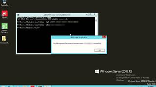 Activate Microsoft Windows Server 2012r2 KMS server CMD  Command Prompt [upl. by Aileahcim10]