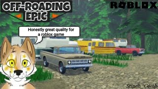 Not the driving experience I was expecting RobloxOff Roading Epic [upl. by Yoo63]