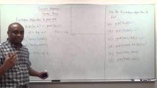 Finding the GCD of two numbers using Euclidean Algorithm  Part 2 [upl. by Oirevas725]