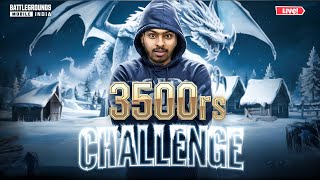 3500RS CHALLENGE 🔥Solo vs Squad🔥 Bgmi live telugu  Bgmi live in Telugu bgmilive [upl. by Meurer]