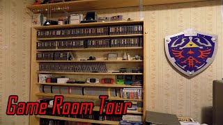 Game Room Tour  Video Game Collection  200 Sub Video [upl. by Lyndel792]