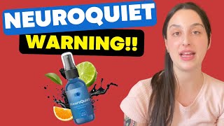 NEUROQUIET  ⚠️🛑WARNING🛑⚠️  Neuro Quiet Review  NeuroQuiet Reviews  Neuro Quiet Supplement [upl. by Nibram]