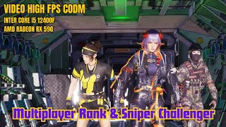 CODM J4F Multiplayer Rank amp Sniper Challenge  2K Ultra Graphics Gameplay [upl. by Washko]