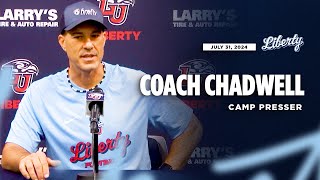 Coach Chadwell Talks About The Start Of Fall Camp [upl. by Oys]