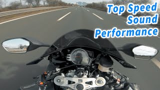 HONDA CBR1000RR SC59 FIREBLADE  Top Speed Sound amp Performance 4K [upl. by Naibaf]