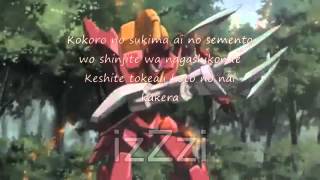 AMV KARAOKE Mosaic Kakera  off vocallyrics on [upl. by Nyrat]