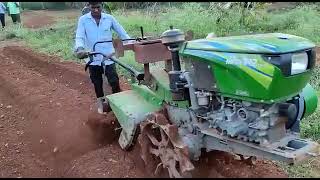 KIRLOSKAR POWER TILLER  MEGA T12LV KCOOL model [upl. by Droffilc]