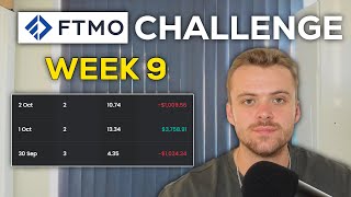 My Journey To Being Funded 200000 FTMO  Week 9 [upl. by Netsoj]