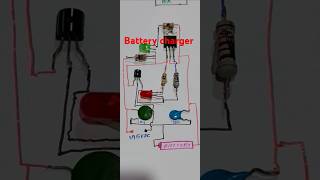 How to makesmart 18650Battery charger  electronic shortsfeed [upl. by Nidia319]