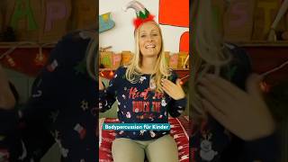 ✨ Kling Glöckchen  Bodypercussion für Kinder  Weihnachtslieder mit Bewegung ✨ [upl. by Anailuy262]