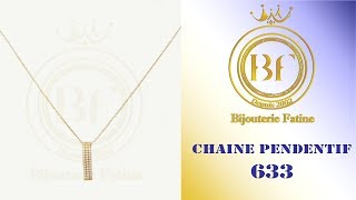 Chaine Pendentif 633 en Or 18 Carats [upl. by Chaille]