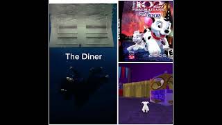 THE DINER by Billie Eilish and 102 Dalmatians video game similarity [upl. by Ocsicnarf519]