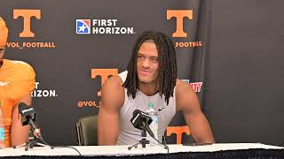 Nico Iamaleava Donte Thornton Chris Brazzell react to win over Alabama [upl. by Fairman]