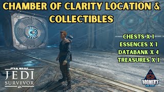 Chamber of Clarity Location amp all Collectibles  Star Wars Jedi Survivor [upl. by Nirak686]