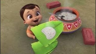 Bheem Cooks Best Pongal  Mighty Little Bheem Kite Festival  Netflix 🇮🇳India [upl. by Yna]