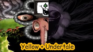 Yellow  Undertale omega flowey fight ￼with me voicing flowey [upl. by Enahc520]