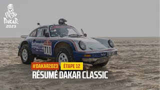 Résumé Dakar Classic  Étape 12  Dakar2023 [upl. by Enicnarf709]